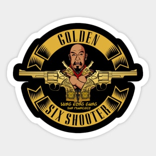 GOLDEN SIX SHOOTER: APPETITE FOR DESTRUCTION Sticker